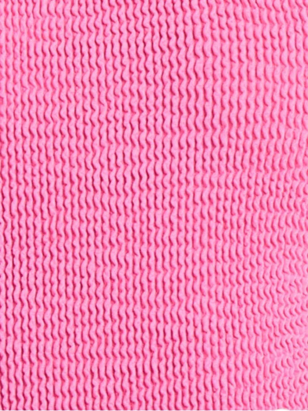 New Bond-eye Swim Elana One piece Swimsuit Candy Pink Ribbed OS NWT - Picture 7 of 10
